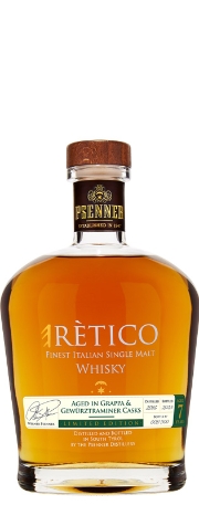 eRetico 7y Finest Italian Single Malt Whisky 70 cl.