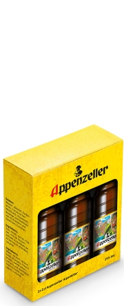 Appenzeller Alpenbitter Trio 29% Vol. / 6 cl.