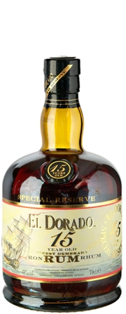 Rum El Dorado 15 years 70 cl.